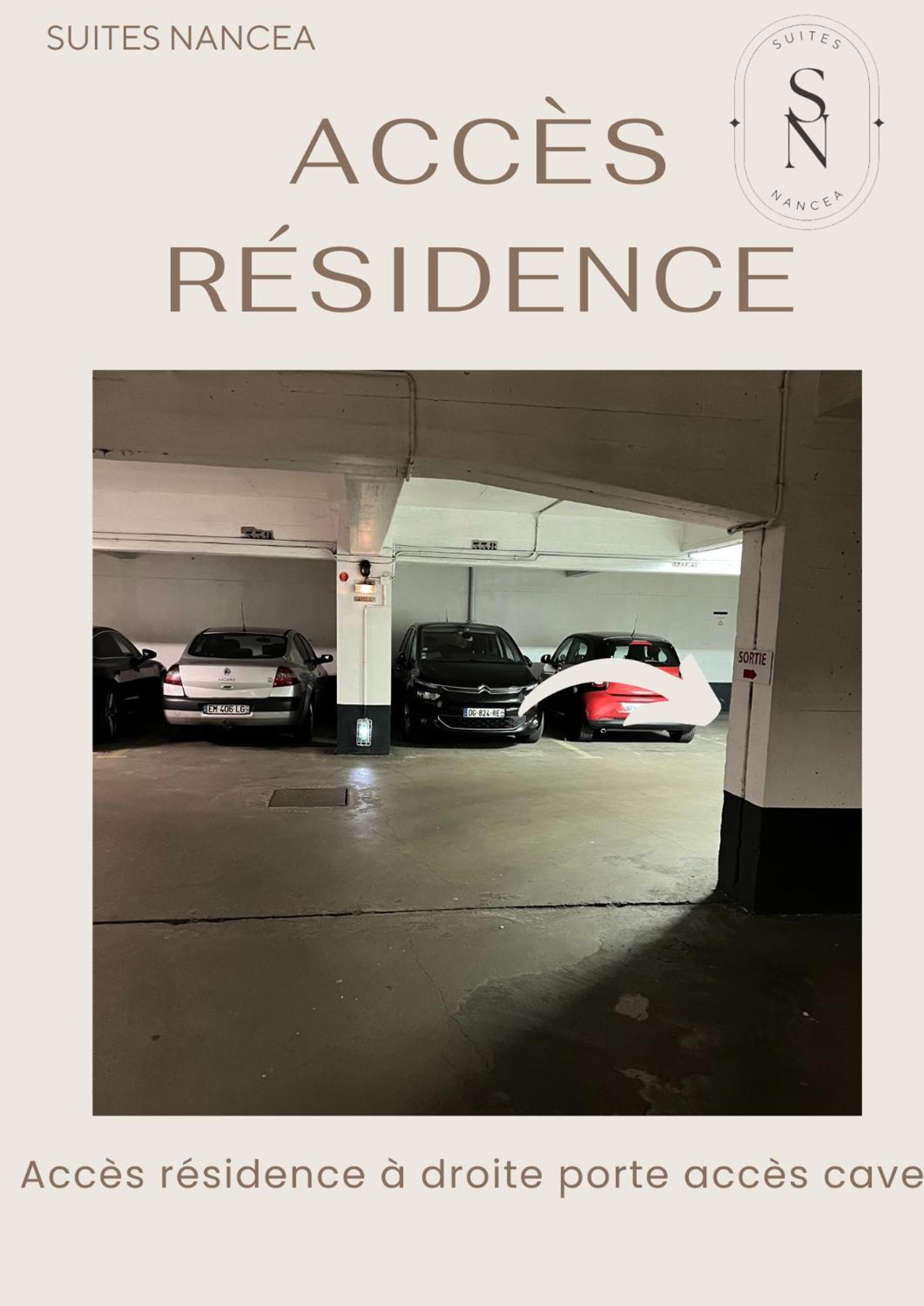 Ferienwohnung Vue Sur Le Palais - Nancy Gare Congres - Parking - T3 Exterior foto